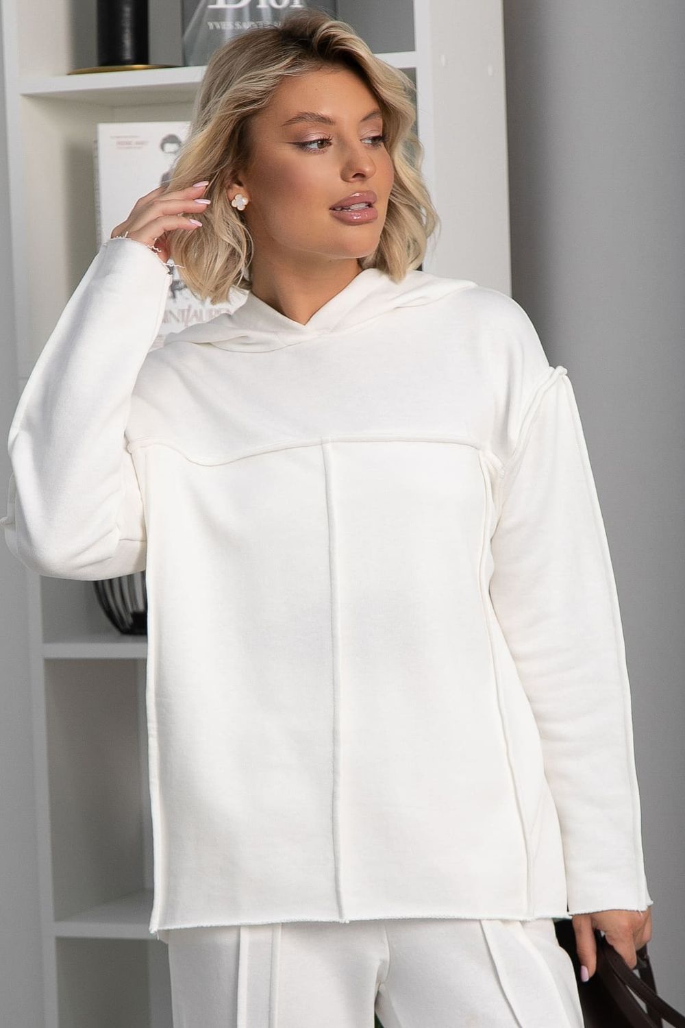 Костюм хлопковый Эко-стиль (белый) К14287-4М LT Collection