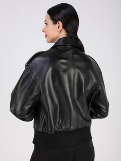 Кожаная куртка демисезонная