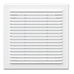 Решетка вен. разъем. с сеткой 208*208 кор. 2121Р