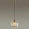 4939/1 PENDANT ODL22 401 античн.бронза/металл/прозрачный/стекло Подвес E27 1*40W CLOCKY