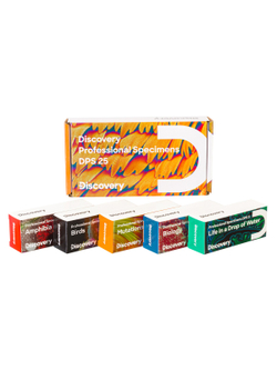 Набор микропрепаратов Levenhuk Discovery Prof DPS 5. «Птицы»