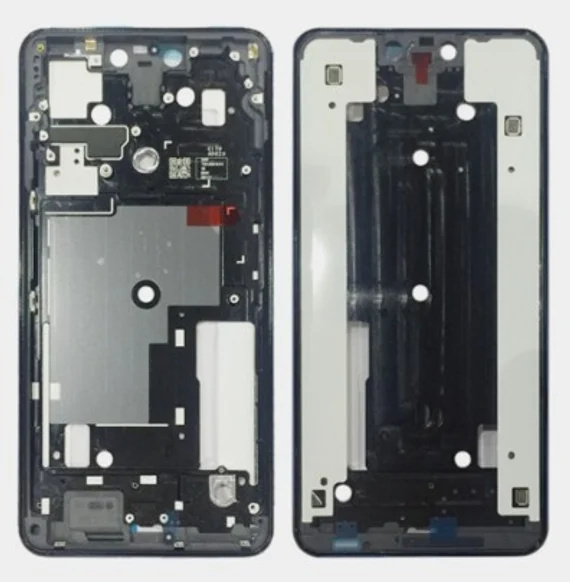 Средняя часть корпуса для Google Pixel 3 (Black)