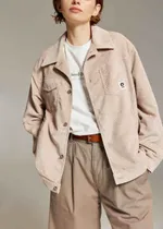 Куртка Called a Garment Corduroy work Светло-бежевая