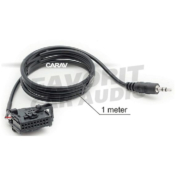 CARAV 18-001 (AUX кабель MERCEDES-BENZ 1996-2004 (Comand 2.0 APS) 18pin -&amp;gt; 3.5mm mini-jack)
