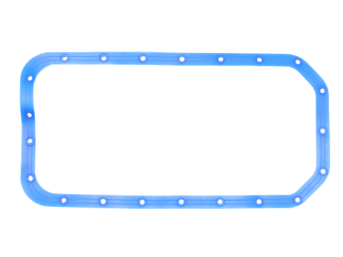 Прокладка поддона маслянного картера ЗМЗ-402 а/м ГАЗ-24 синий силикон с пресшайбами СТАНДАРТ (Балаково)