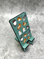 Подставка для телефона деревянная