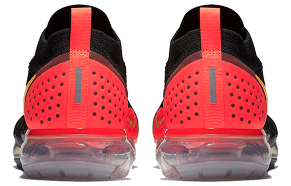 Nike vapormax black orange shop