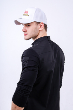 Бейсболка с вышивкой Grill white