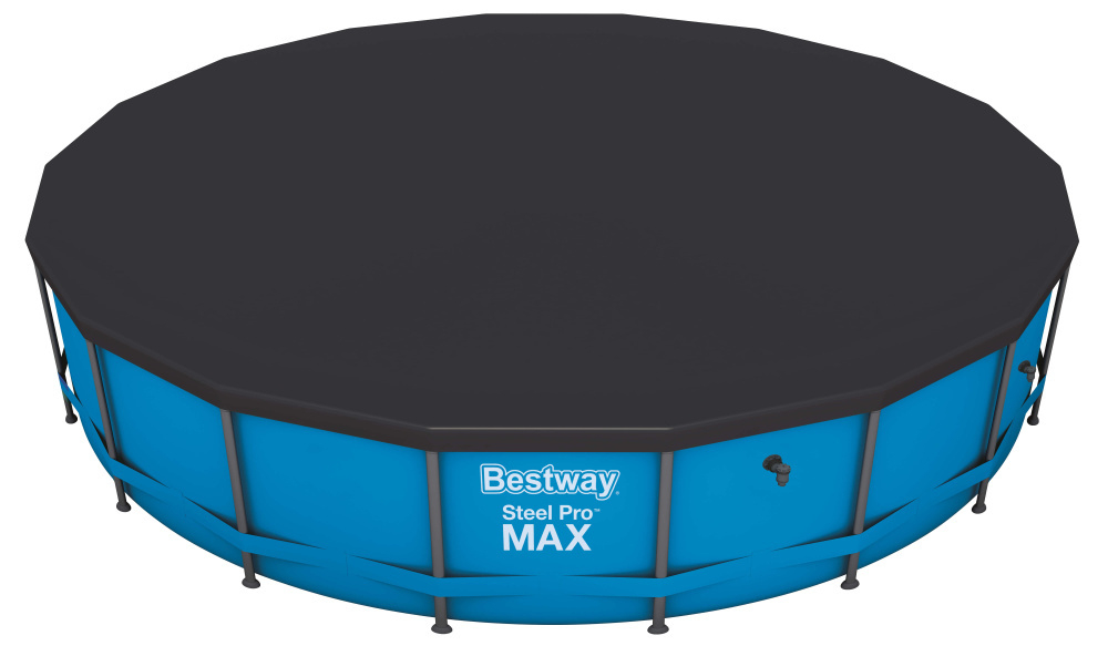 Тент для каркасного бассейна Steel Pro MAX Pools, Power Steel Pools 549 см (d 549см) (Bestway 58039 BW)