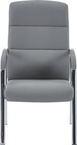 Кресло Everprof City Экокожа Серый