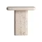 Приставной столик из травертина THEUVILLE