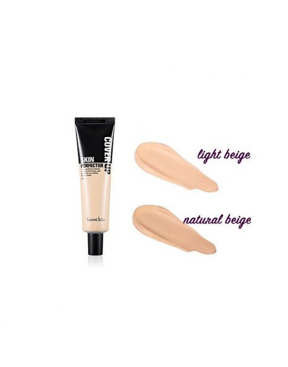 Secret Key Cover Up Skin Perfecter BB SPF30 / PA++ #21 Light Beige ББ крем для идеального макияжа
