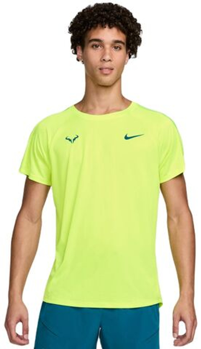 Теннисная футболка Nike Rafa Challenger Dri-Fit Tennis - Yellow