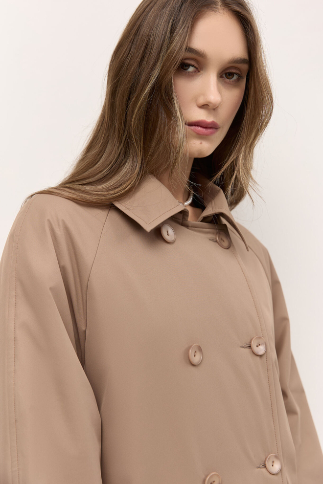 Тренч утепленный