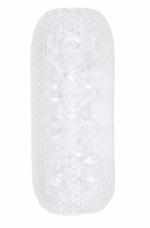 Прозрачный текстурированный мастурбатор Palm Stroker No.6 (Цвет: прозрачный)