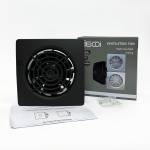 Накладной тонкий вентилятор Seicoi SMPS04-01 Black