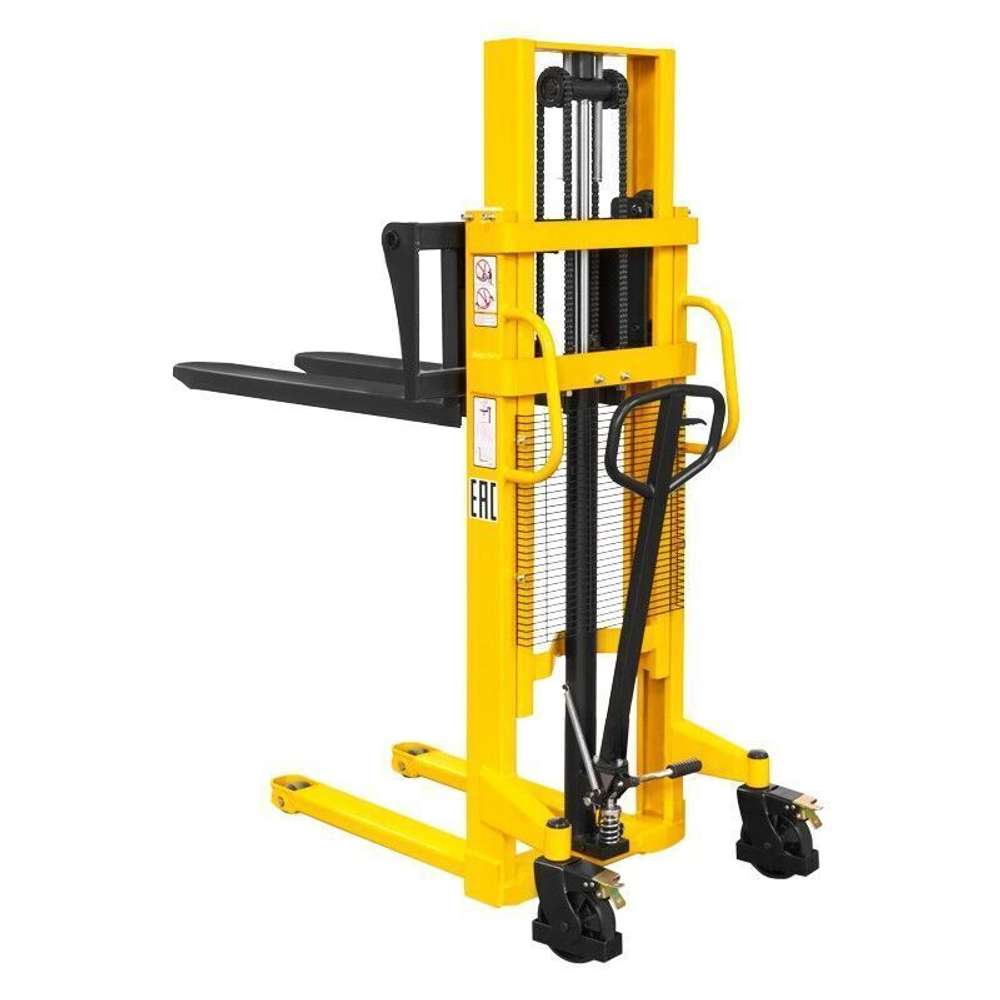 Ручной гидравлический штабелер SDJ 1520 (1500 кг; 2 м; вилы 310-830 мм) SMARTLIFT (SMART)