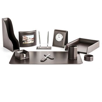 Настольный набор из кожи Cuoietto серии Business из 10 предметов (NBCCh10.7)