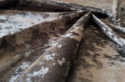 Велюр Джес 30 темно-коричневый