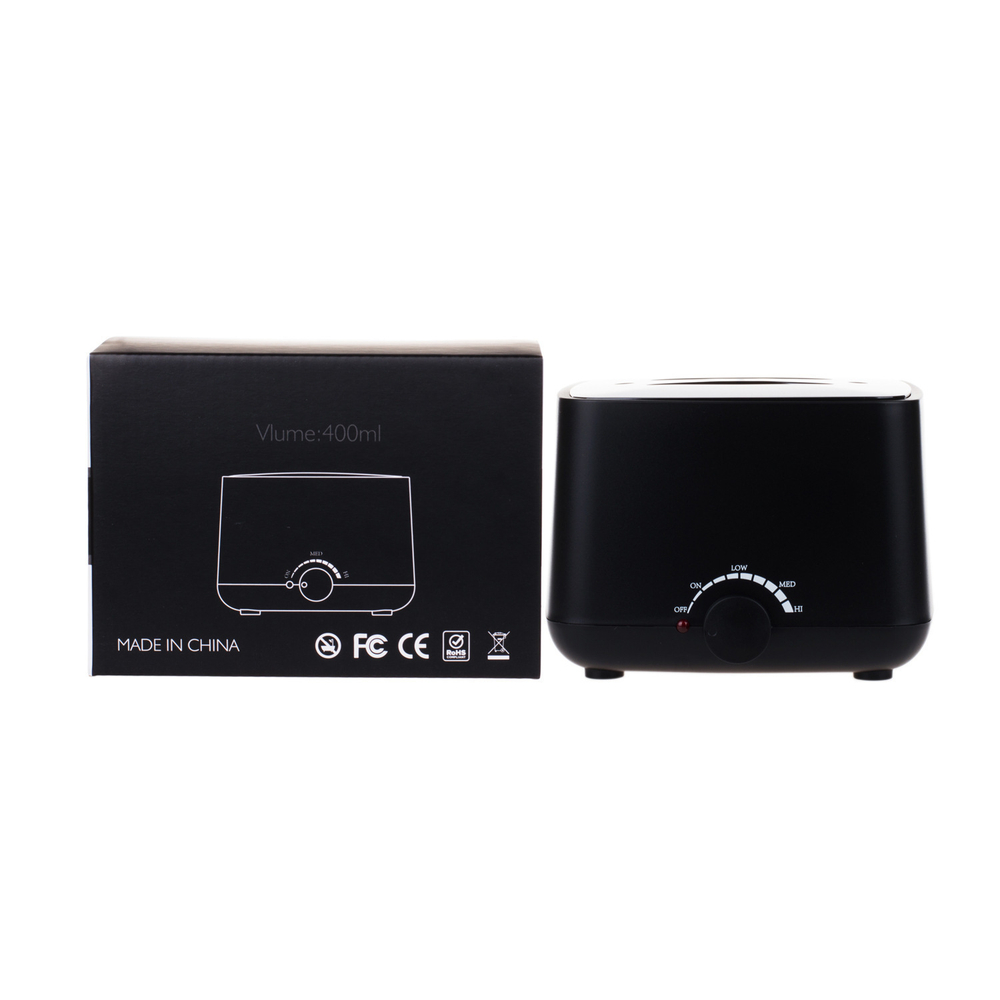 Воскоплав с антипригарным покрытием 400мл черный