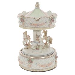 GAEM Фигурка декоративная "Карусель" (муз, движ), L10,5 W10,5 H16,5 см