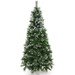 Елка «Хрустальная роса» 210 см, ПВХ+Леска (1000 веток)