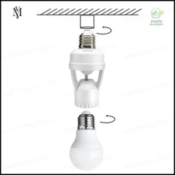 Патрон для лампы, Цоколь:E27, 60 Вт, Накаливания, 1 шт.