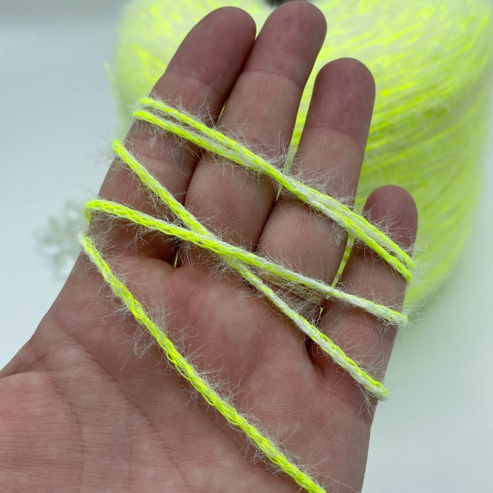 Пряжа для вязания PINORI FILATI 100% полиамид (реснички)  (200 гр на конусе)