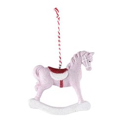 Набор ёлочных украшений Pink fairytale из коллекции New Year Essential, 4 шт.