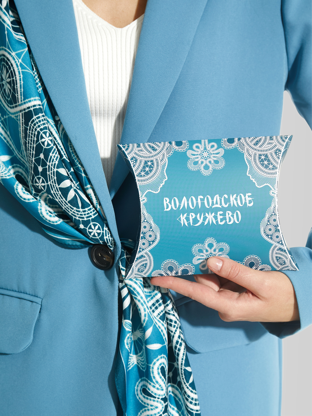 Платок «Вологодское кружево»