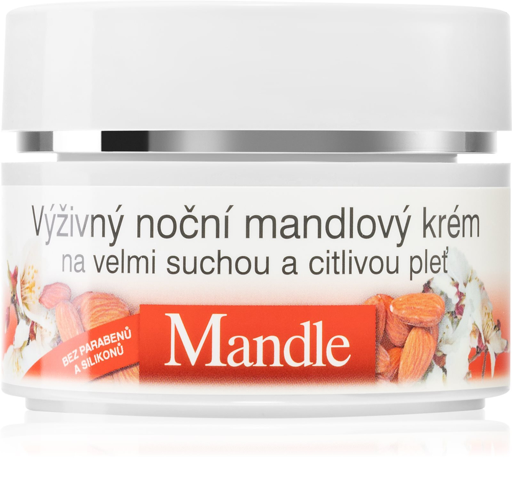 Bione Cosmetics Almonds - питательный ночной крем для очень сухой и чувствительной кожи /   51  ml  / GTIN 8595061605940