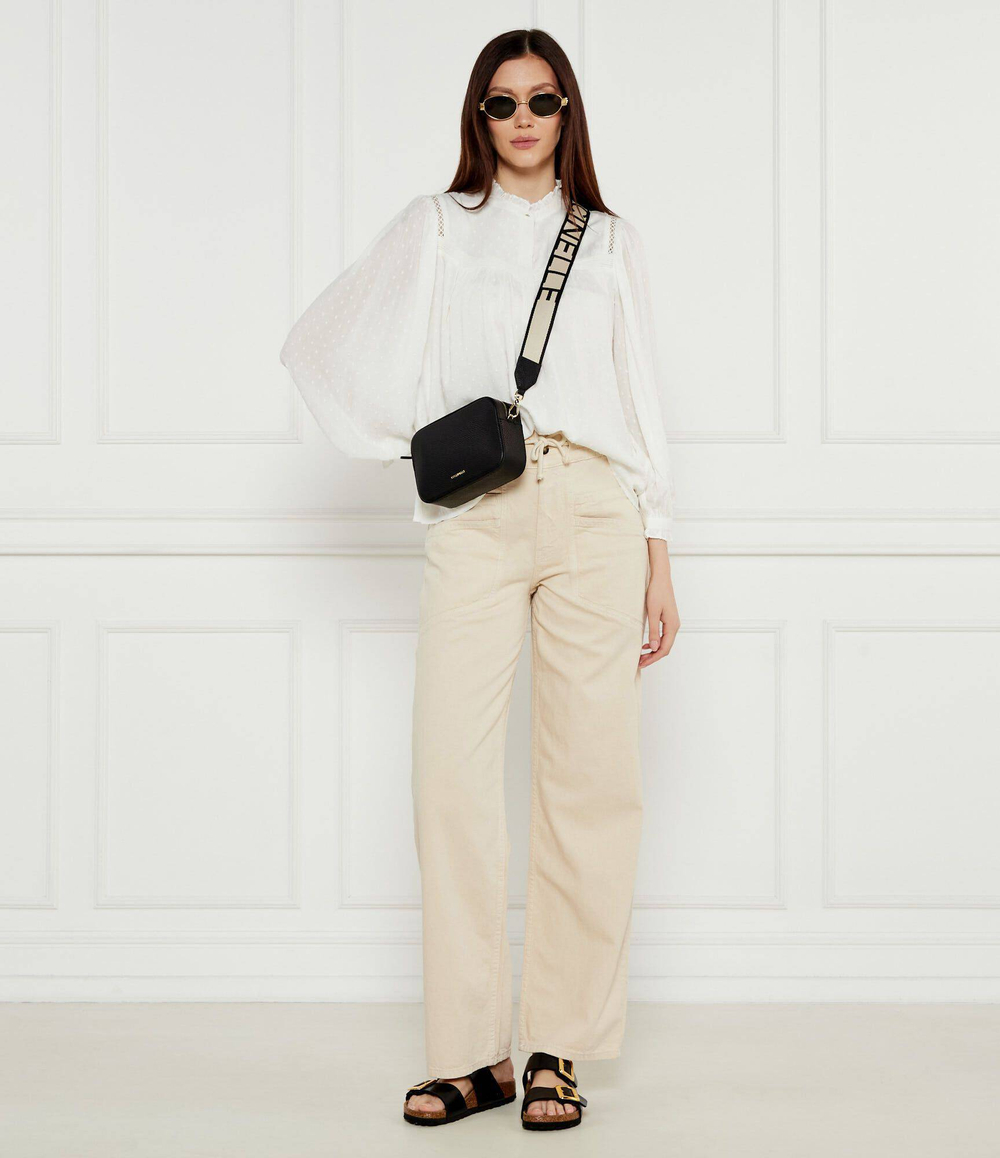 кожаная сумка-мессенджер Coccinelle - черный(E5 MN5 55 I1 01)