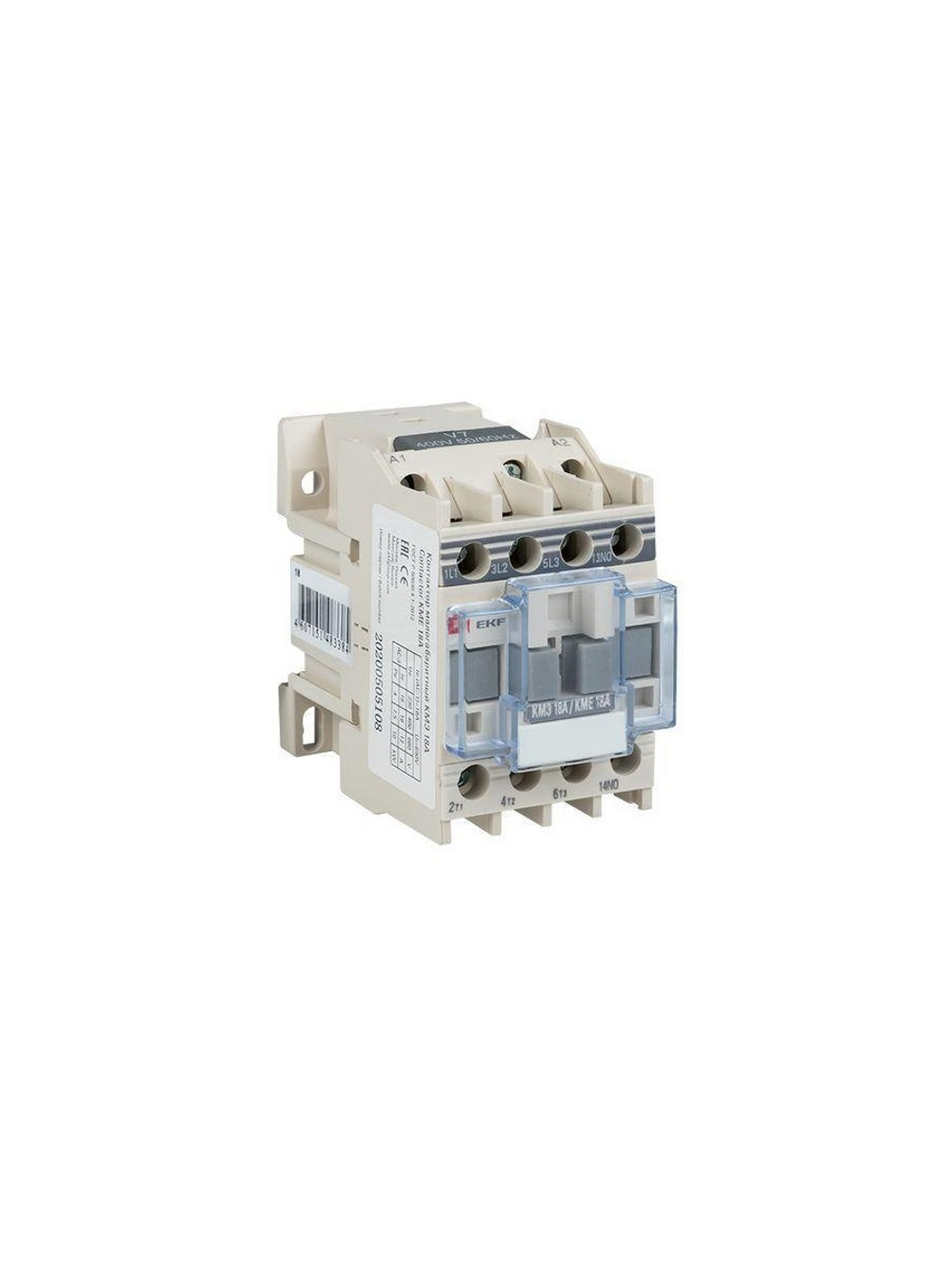 Контактор КМЭ 18А кат. 110В AC 1НО PROxima EKF ctr-s-18-110