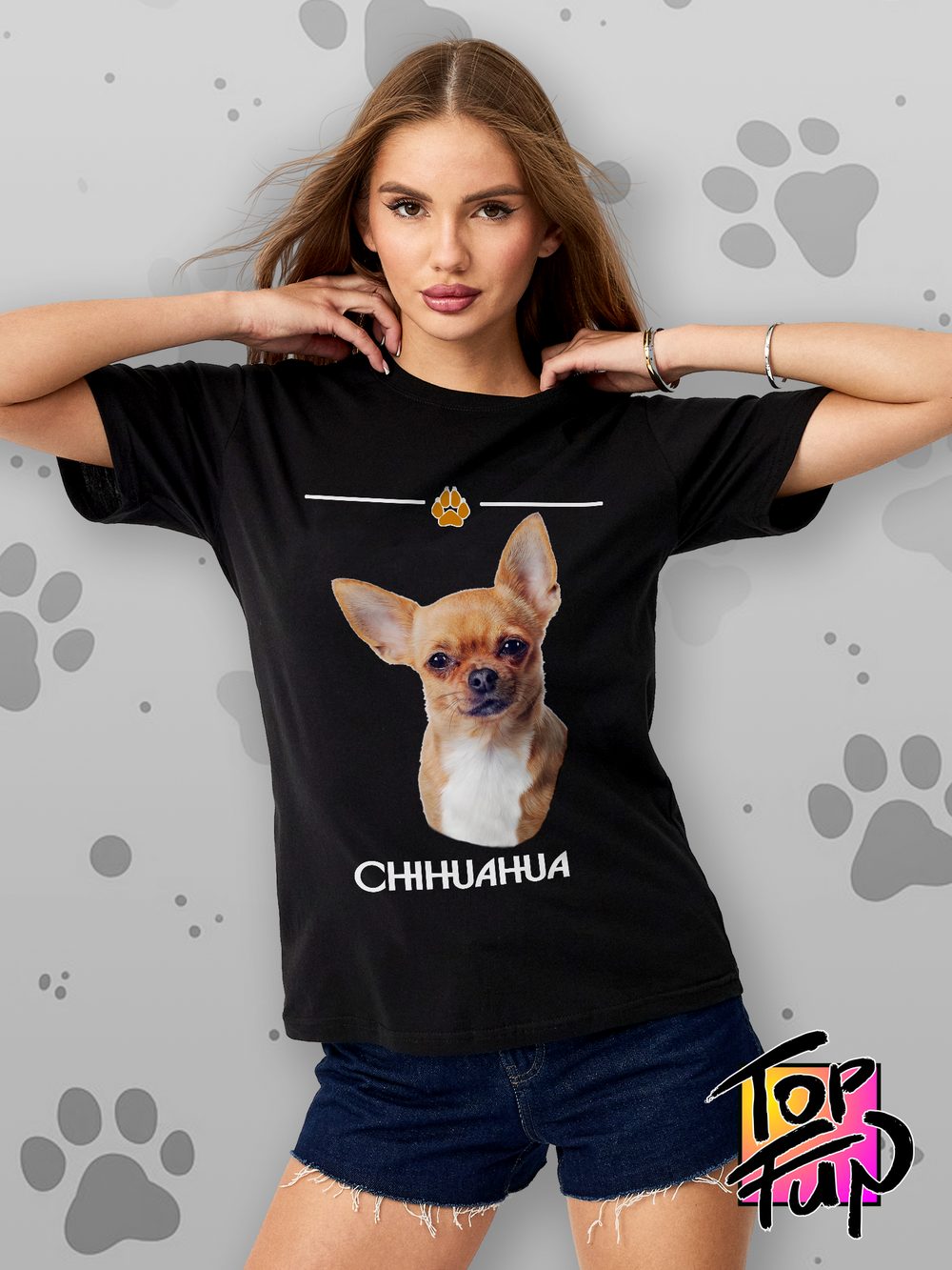 Футболка собака породы чихуахуа