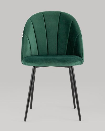Стул Логан NEW велюр зелёный 2 шт