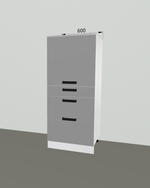 Пенал П143 Аляска Серый лед