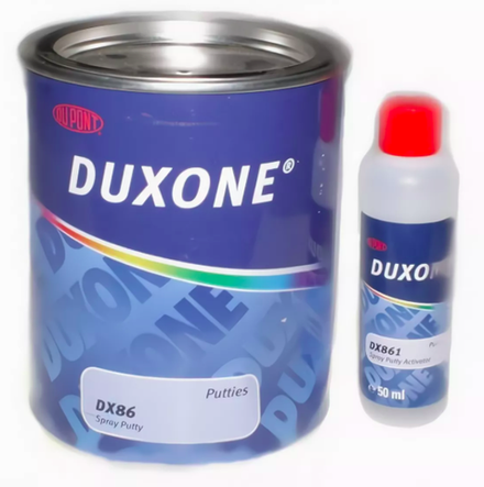 Шпатлевка жидкая DUXON DX86+DX861 1кг