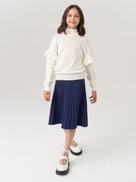 Юбка школьная для девочки AT883 сапфировый