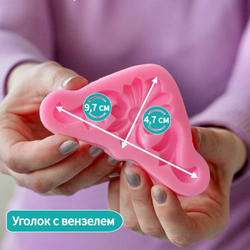 Молды силиконовые для творчества "Набор 3 молда. Лепнина 2" / Форма для лепки из полимерной глины вензели, для мыла и воска / Форма для мыла