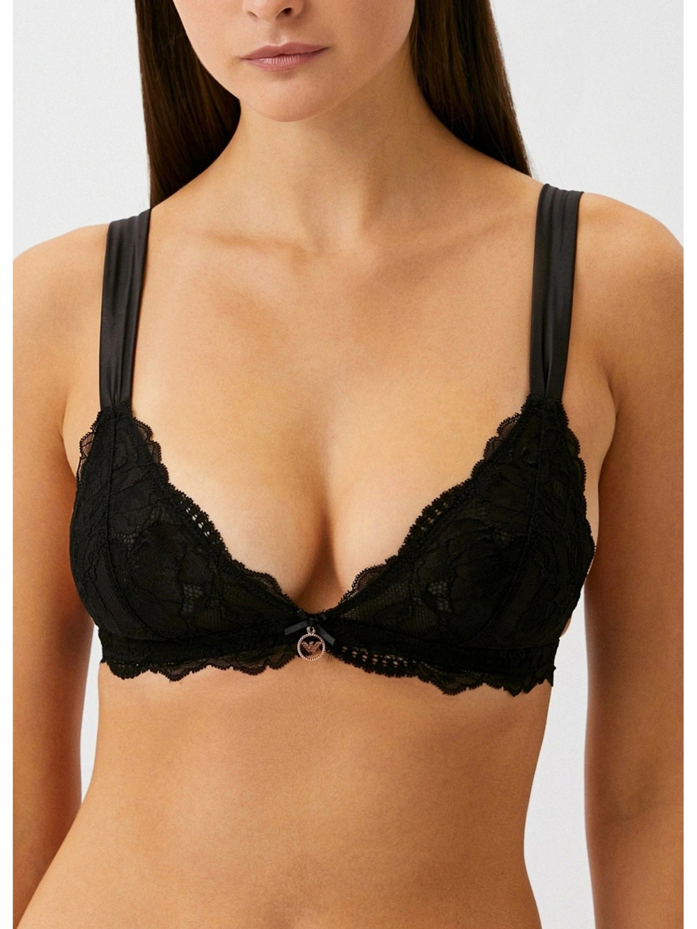 Бюстгальтер + трусы женские Triangle Brazilian Set Armani