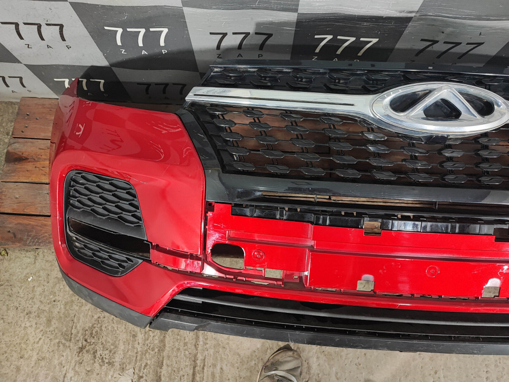 Бампер передний в сборе Chery Tiggo 4 18-нв Б/У Оригинал 602000483AADQJ