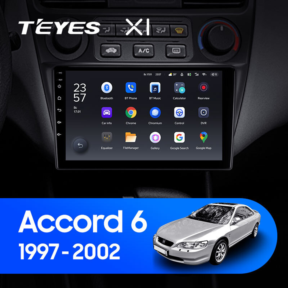 Teyes X1 9" для Honda Accord 6 1997-2002