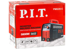 Сварочный инвертор P.I.T. IGBT 220 А, ПВ-30,1.6-3.2 мм, 5.8 квт PMI220-C