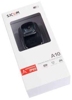 Персональный видеорегистратор SJCAM A10 Body Cam, черный