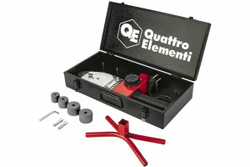 Сварочный аппарат для пластиковых труб QUATTRO ELEMENTI ST-1100 1100 Вт, насадки 20-40 мм, кейс 793-336