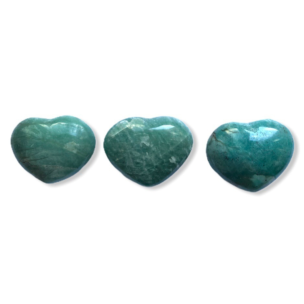 Сердце амазонит, 1 шт (10-15 гр)