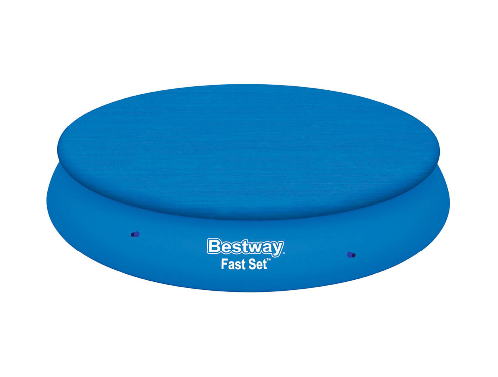 Тент для бассейнов с надувным бортом Bestway Fast Set Pools 396 см (d 415 см) (58415 BW)