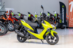 Скутер TMBK SCOOTER AERO 50cc Green Black