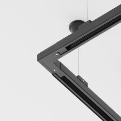 Коннектор угловой для 3-фазного шинопровода Maytoni Trinity Accessorises TRA005CL-31B-L