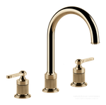 Cмеситель для раковины Gessi Venti20, с зонтичным изливом, донный клапан, цвет Warm Bronze PVD